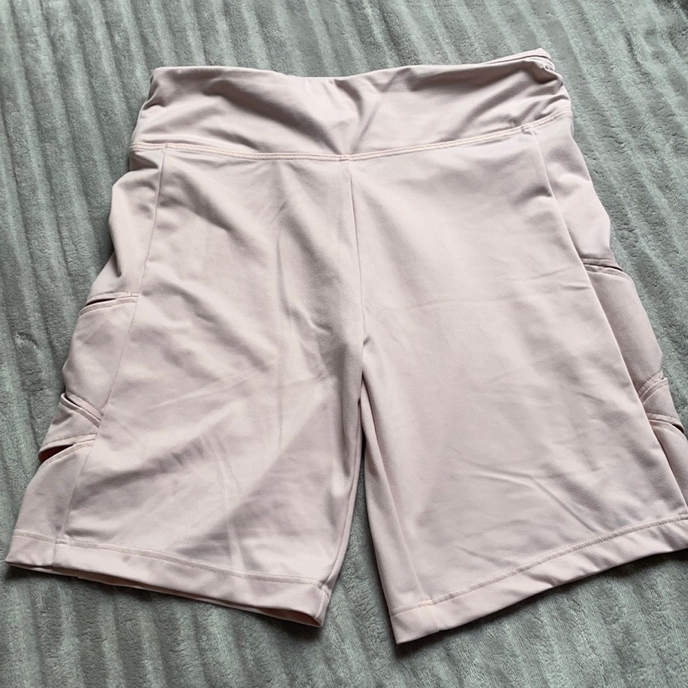 Victoria secret ballet pink bike shorts